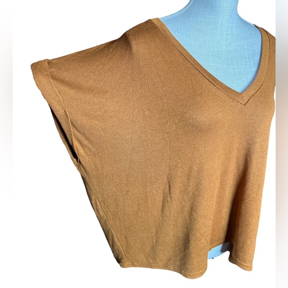 Mod Ref Ladies Copper Colored Sweater Shirt - Picture 4 of 8